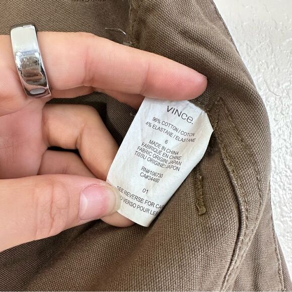 Revolve Vince Military Pant in Olive Size 6 - Picture 8 of 11